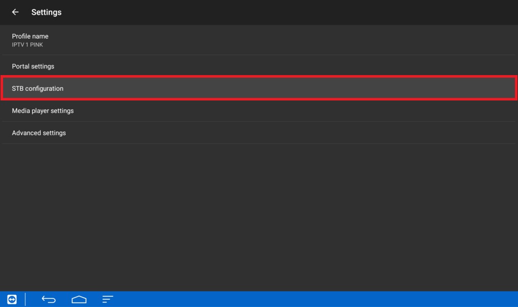 STB Emulator - Open the App